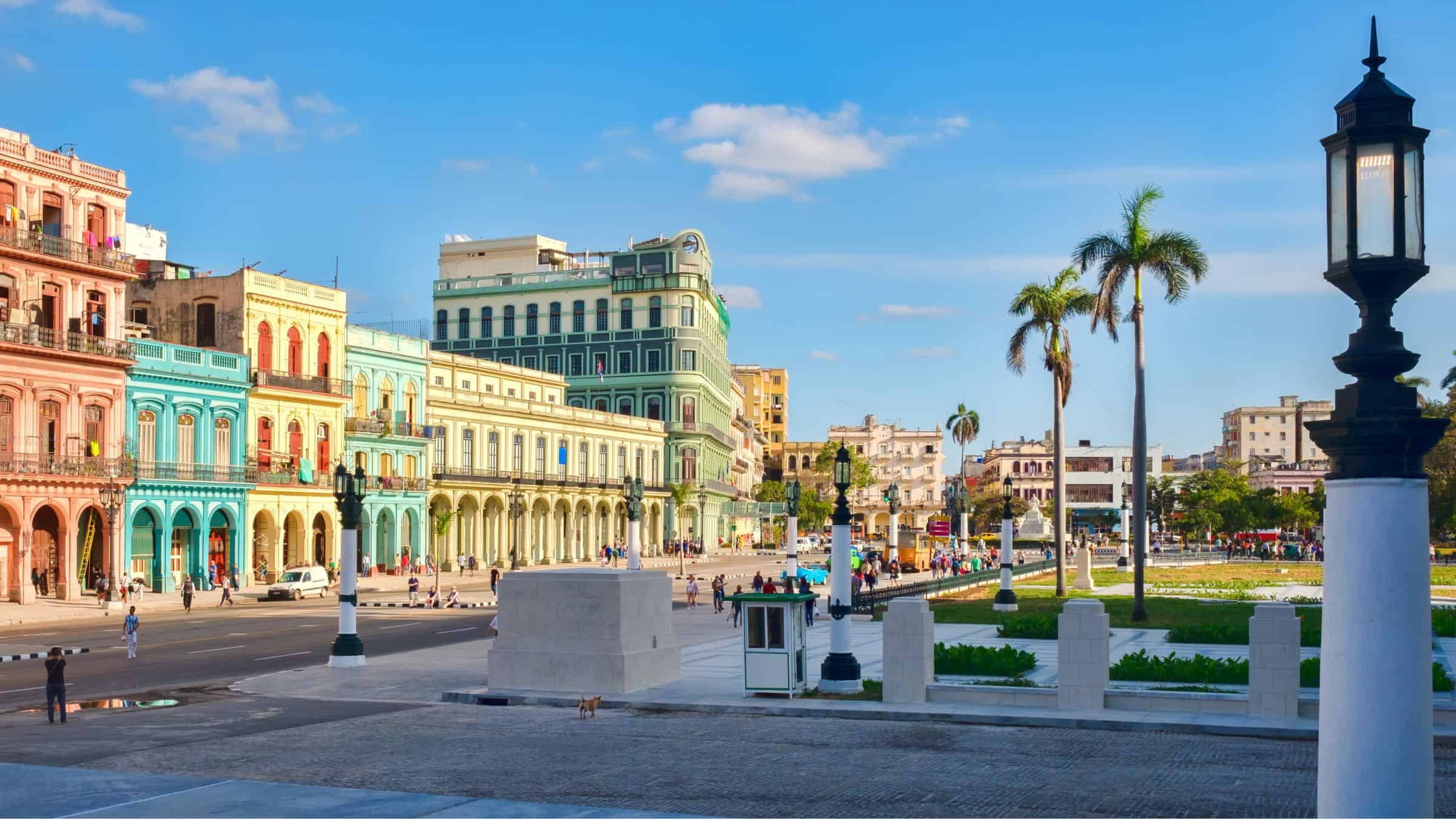 Front of Capitolio , Old Havana , Cuba 