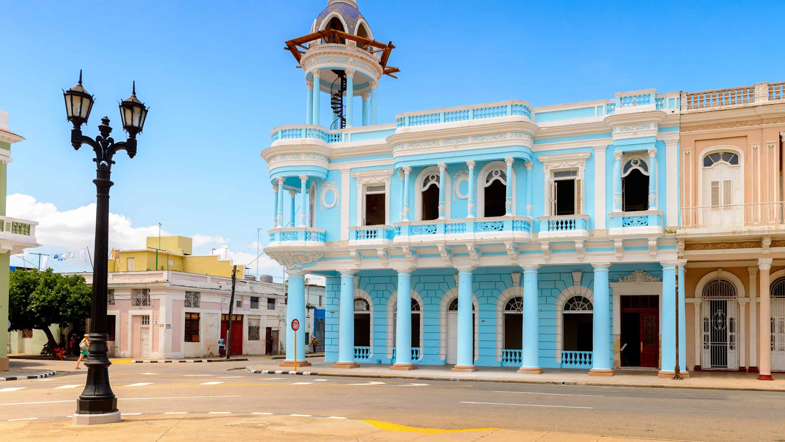 French architecture style , Cienfuegos , Cuba 